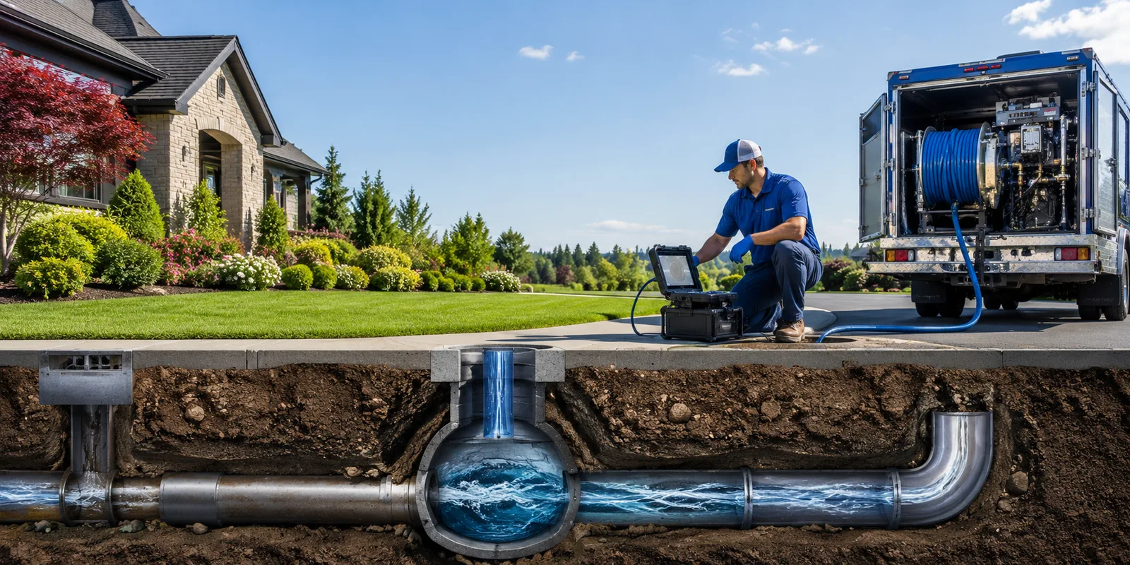 Drainage restoration information for Morgantown, IN